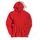 Iqoniq Jasper recycled cotton hoodie, red