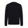 Iqoniq Etosha lightweight recycled cotton crew neck, black