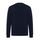 Iqoniq Etosha lightweight recycled cotton crew neck, navy