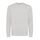 Iqoniq Etosha lightweight recycled cotton crew neck, light heather grey