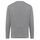 Iqoniq Etosha lightweight recycled cotton crew neck, light heather anthracite
