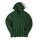 Iqoniq Rila lightweight recycled cotton hoodie, forest green