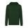 Iqoniq Rila lightweight recycled cotton hoodie, forest green
