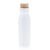 Clima leakproof vacuum bottle with steel lid, white