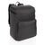 Impact AWARE™ RPET cooler backpack, black, black