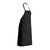 Impact AWARE™ Recycled cotton apron 180gr, black