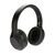 RCS standard recycled plastic headphone, black