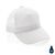Impact AWARE™ Brushed rcotton 5 panel trucker cap 190gr, whi