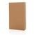 A5 FSC® hardcover notebook, brown