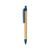 Write responsible recycled paper barrel pen, blue