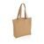 Impact AWARE™ recycled canvas shopper w/pocket 240gsm undyed, brown