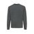 Iqoniq Denali recycled cotton crew neck undyed, black