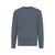 Iqoniq Denali recycled cotton crew neck undyed, navy