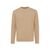 Iqoniq Denali recycled cotton crew neck undyed, brown
