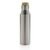 Gaia RCS certified recycled stainless steel vacuum bottle, silver