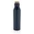 Gaia RCS certified recycled stainless steel vacuum bottle, blue