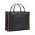 VINGA Bosler RCS recycled canvas office tote, black