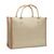 VINGA Bosler RCS recycled canvas office tote, greige