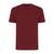 Iqoniq Sierra lightweight recycled cotton t-shirt, burgundy