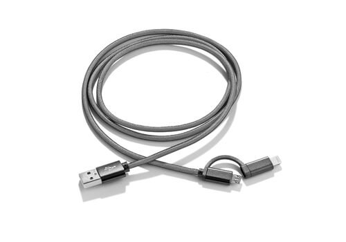 USB kabelis 2 in 1 JEANS