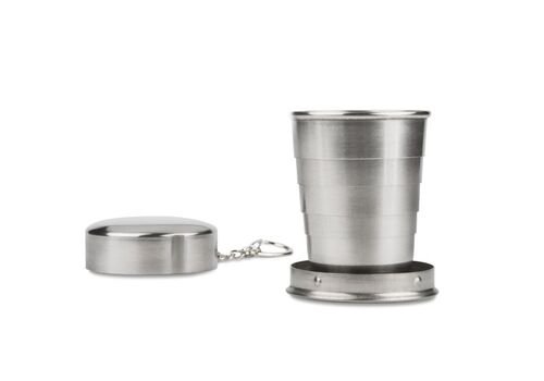 Teleskopinis metalinis stikliukas PROST 65 ml