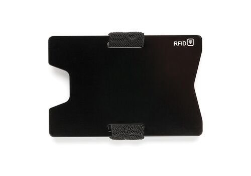 Aliuminis kortelių laikiklis su RFID apsauga