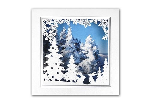 Kalėdinis atvirukas FS816tb