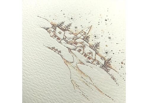 Kalėdinis atvirukas H1021