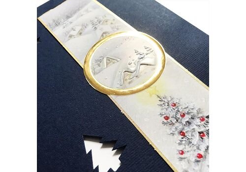 Kalėdinis atvirukas H1043