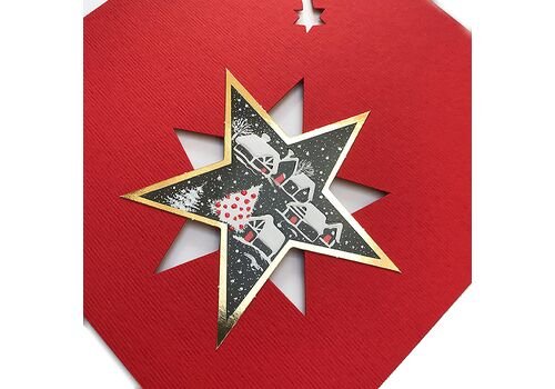 Kalėdinis atvirukas H1051