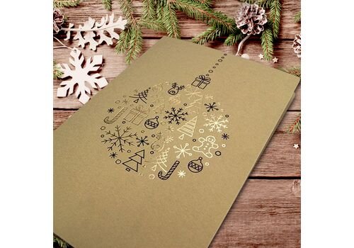 Kalėdinis atvirukas FS883