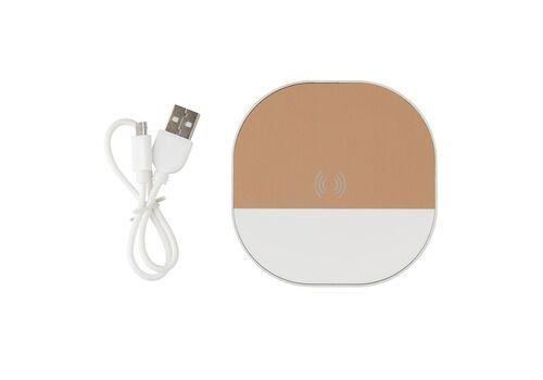 Aria belaidis įkroviklis, skaitmeninis laikrodis 5W