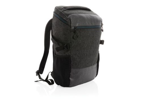 900D easy access 15.6" laptop backpack PVC free, black