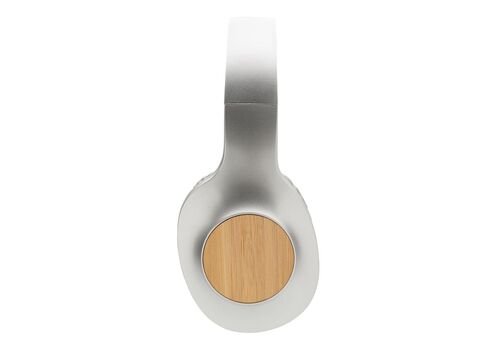 Dakota bamboo wireless headphone, grey