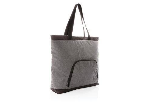 Fargo RPET cooler tote, grey