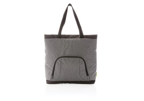 Fargo RPET cooler tote, grey