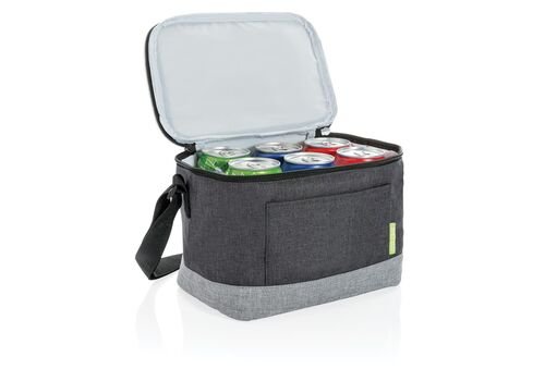 Duo color RPET cooler bag, grey