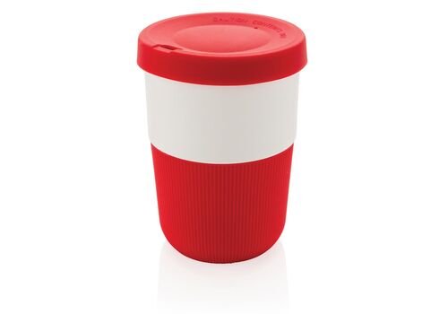 PLA cup coffee to go 380ml, red