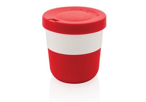 PLA cup coffee to go 280ml, red