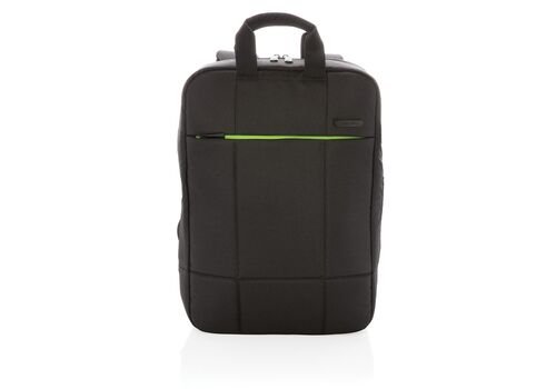 Soho business RPET 15.6" laptop backpack PVC free, black