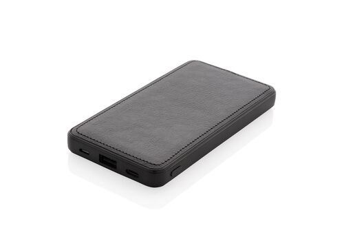 Tusca 10.000 mAh PU powerbank, black