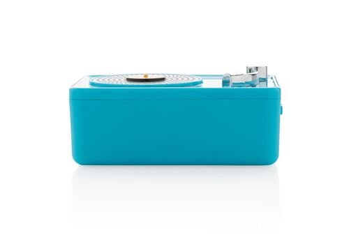 Mini Vintage 3W wireless speaker, blue