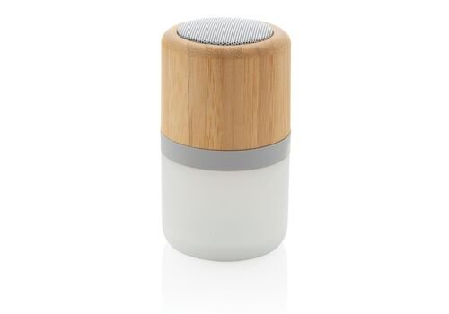 Bamboo colour changing 3W speaker light, white