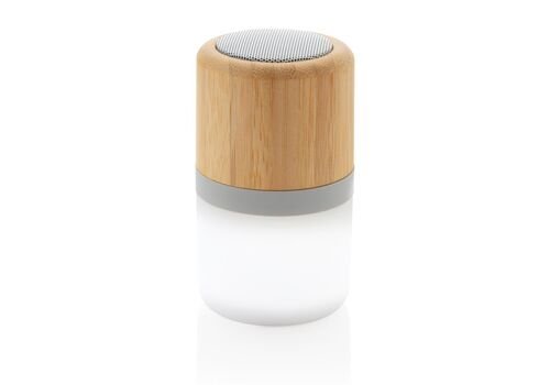 Bamboo colour changing 3W speaker light, white