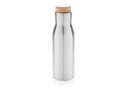 Clima leakproof vacuum bottle with steel lid, grey