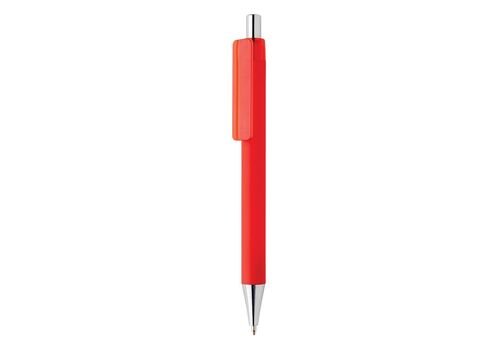 X8 smooth touch pen, red