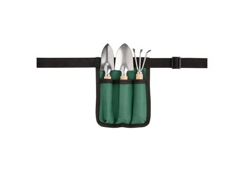 3 pcs Wooden garden set, green