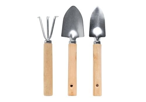 3 pcs Wooden garden set, green