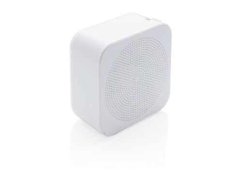 3W antimicrobial wireless speaker, white