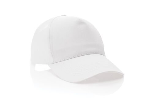 Impact 5 panel 190gr Recycled cotton cap with AWARE™ tracer,